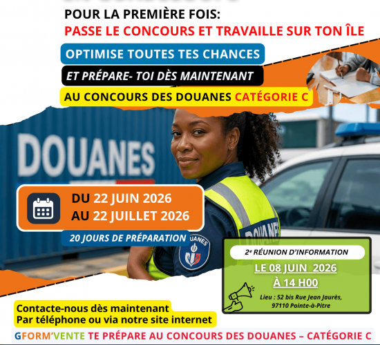 RÉPARATION CONCOURS DES DOUANES CATÉGORIE C