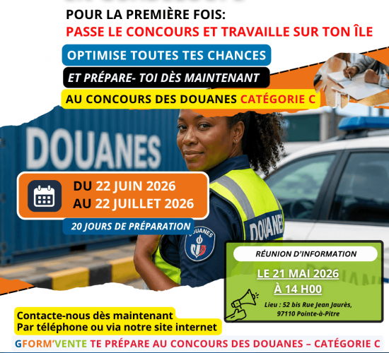 PREPARATION CONCOURS DES DOUANES CAT C